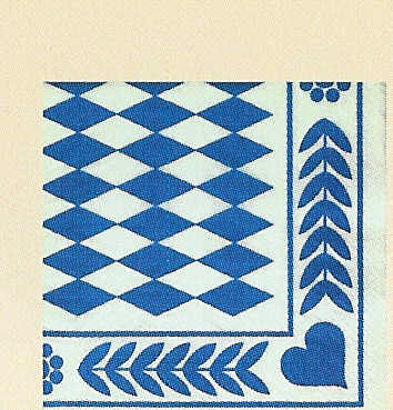 20  Partyserviette " Bayrisch blau "3 lg.33x33 cm