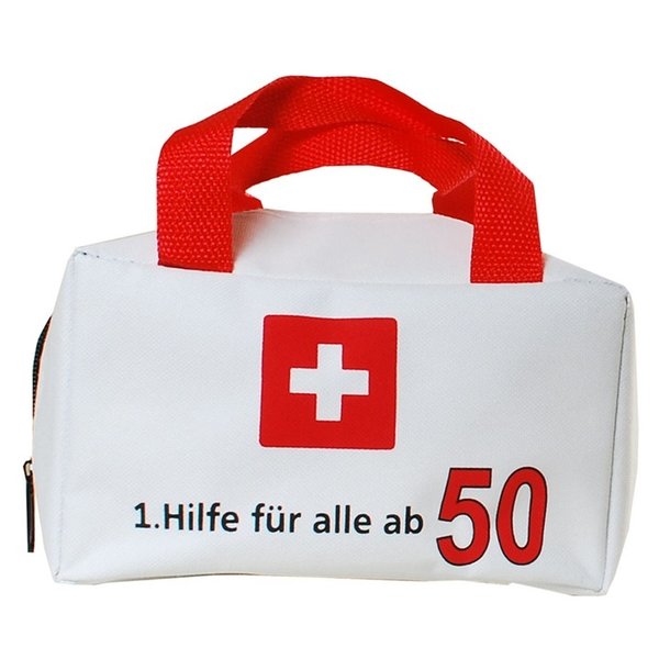 1 Tasche  "Erste Hilfe " 50. Geburtstag